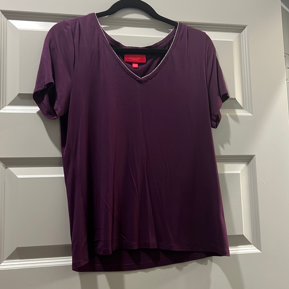 Purple shirt